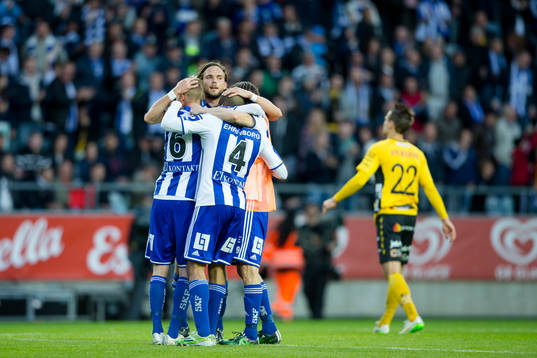 IFK Göteborgs Tom Pettersson, Sebastian Eriksson, Haitam