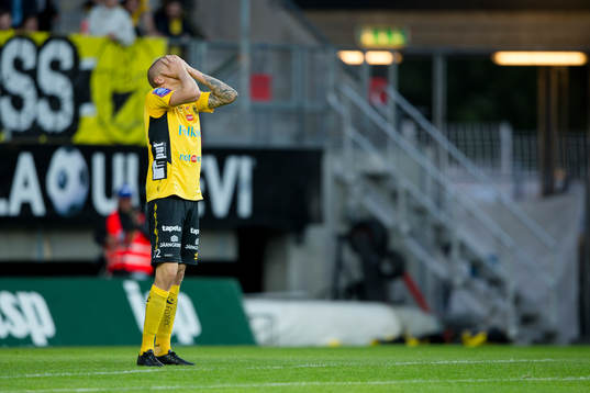 Elfsborgs Sebastian Holmén deppar