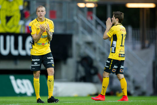 Elfsborgs Sebastian Holmén deppar