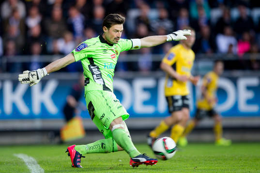 Elfsborgs målvakt Kevin Stuhr Ellegaard