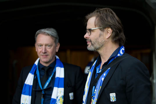 IFK Göteborgs ordförande Karl Jartun och bakom