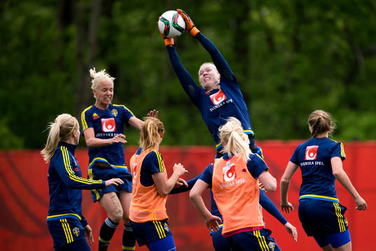Sveriges målvakt Hedvig Lindahl