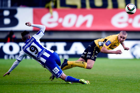 Elfsborgs Sebastian Holmén och IFK Göteborgs Jakob