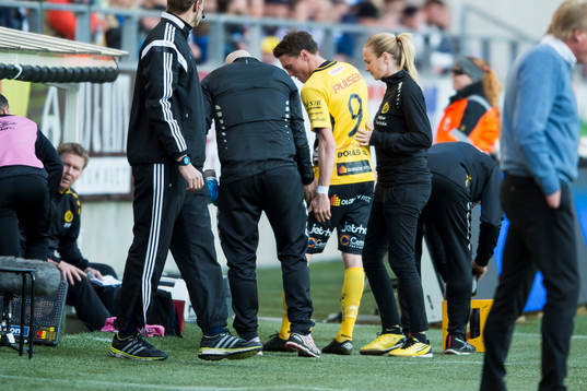 Elfsborgs Lasse Nilsson blir utbytt