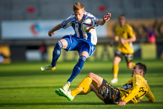 IFK Göteborgs Sören Rieks i kampade Elfsborgs Viktor