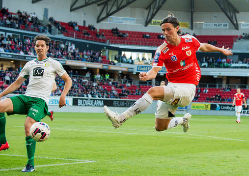 Kalmars Marcus Antonsson och Hammarbys Philip Haglund
