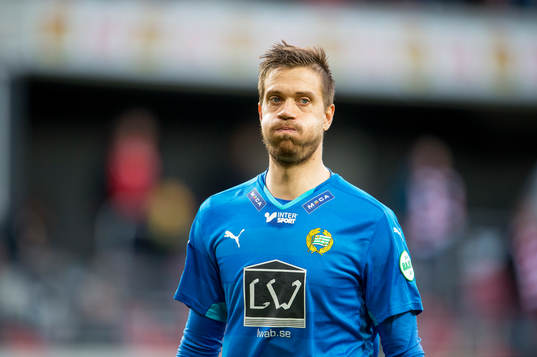 Hammarbys målvakt Tim Markström