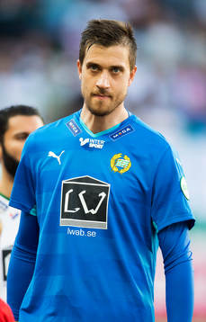 Hammarbys målvakt Tim Markström