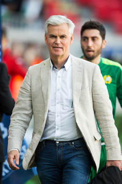 Hammarbys tränare Nanne Bergstrand