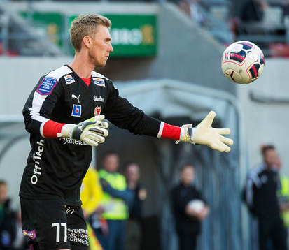 Kalmars målvakt Lars Cramer