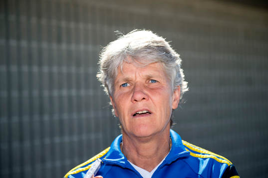 Sveriges förbundskapten Pia Sundhage