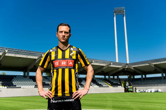 Häckens Martin Ericsson fotograferad på  Häckens nya