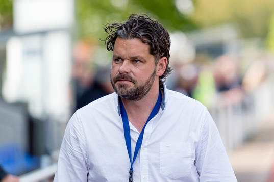 Varbergs sportchef Fredrik Mohlin före fotbollsmatchen i