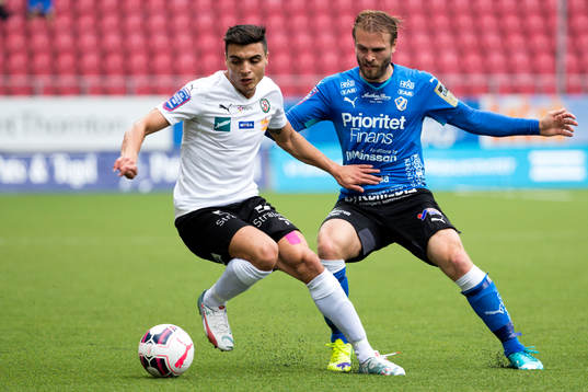 Örebros Ahmed Yasin och Halmstads Jesper Westerberg
