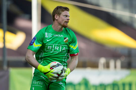 Häckens målvakt Christoffer Källqvist