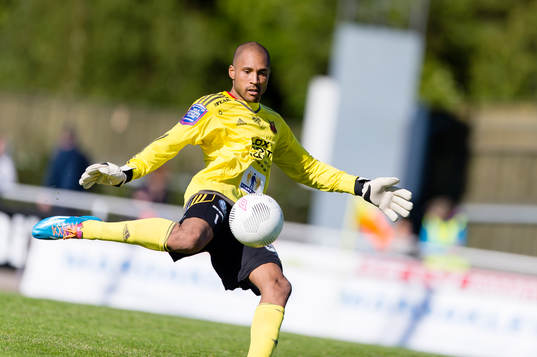 Östersunds målvakt Aly Keita