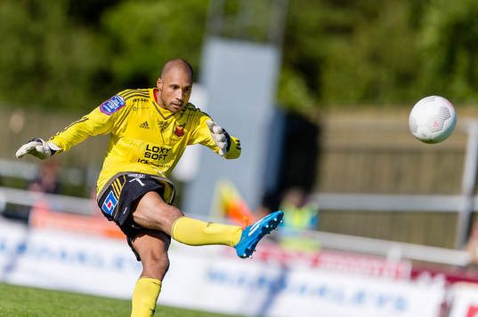 Östersunds målvakt Aly Keita