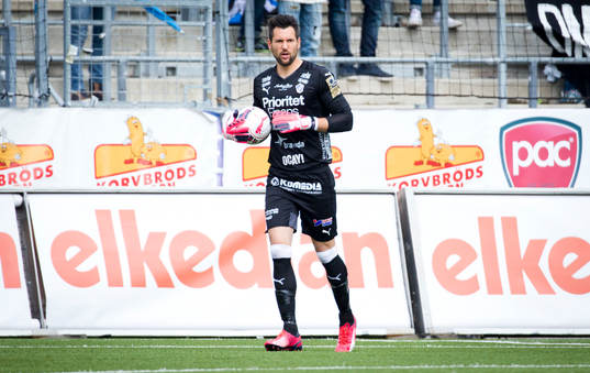 Halmstads målvakt Stojan Lukic