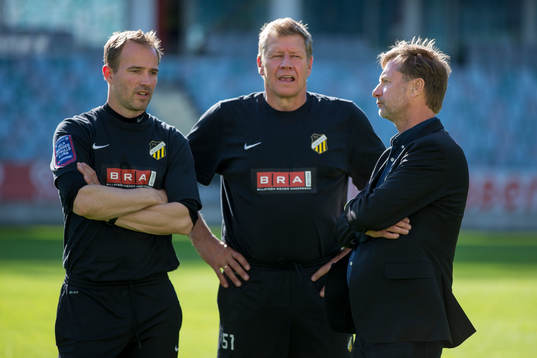 Häckens assisterande tränare Christian Lundström,