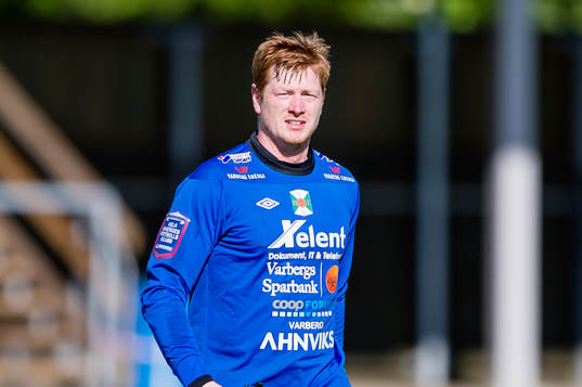 Varbergs målvakt Joakim Wulff