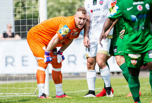 Prespa Birliks målvakt Robin Armandt