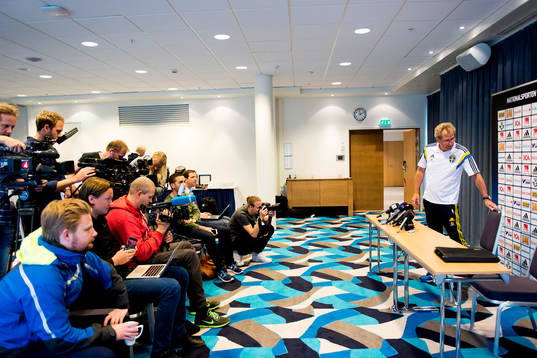 Sveriges förbundskapten Erik Hamrén