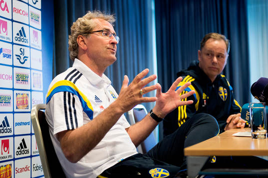 Sveriges förbundskapten Erik Hamrén