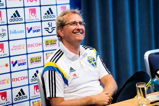 Sveriges förbundskapten Erik Hamrén