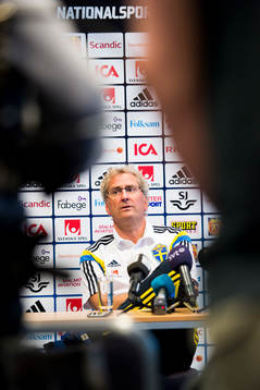 Sveriges förbundskapten Erik Hamrén