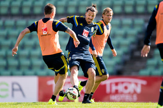 Sveriges Zlatan Ibrahimovic