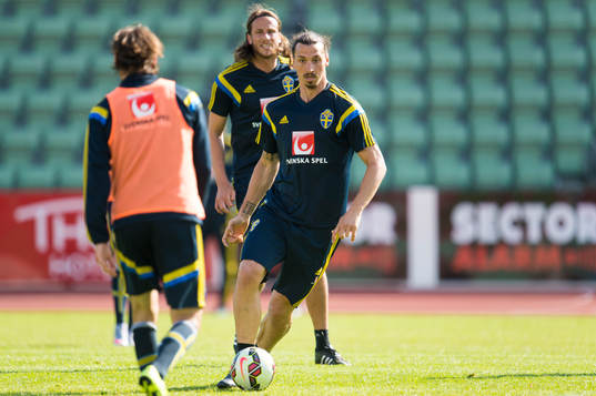 Sveriges Zlatan Ibrahimovic