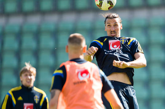Sveriges Zlatan Ibrahimovic