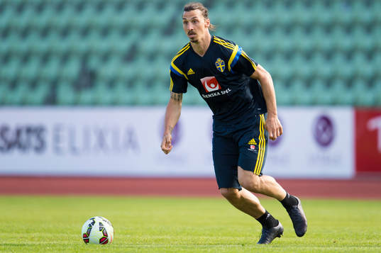 Sveriges Zlatan Ibrahimovic