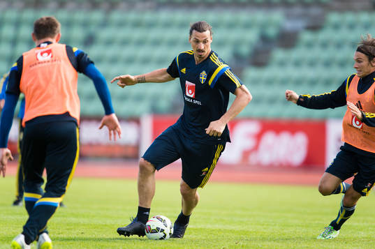 Sveriges Zlatan Ibrahimovic