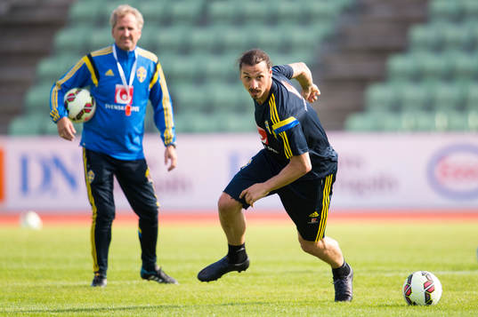 Sveriges Zlatan Ibrahimovic