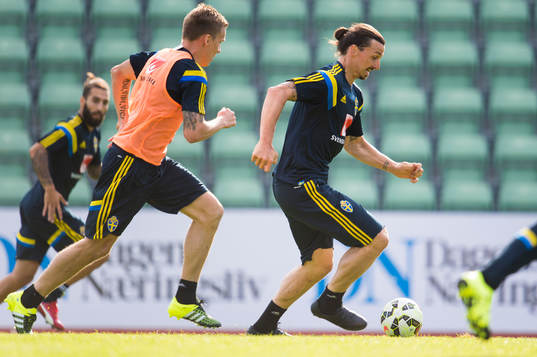 Sveriges Zlatan Ibrahimovic