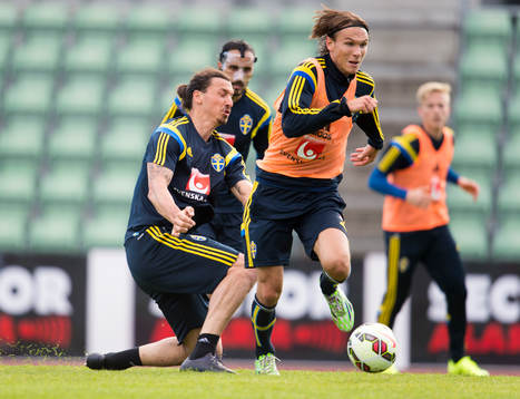 Sveriges Zlatan Ibrahimovic