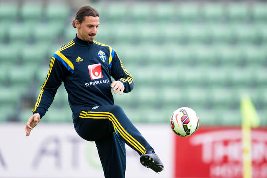 Sveriges Zlatan Ibrahimovic