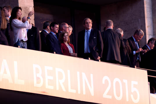 Michel Platini ordförande UEFA