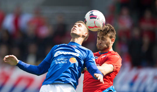 Åtvidabergs Mario Jelavic och Helsingborgs Astrit