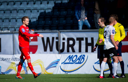 Örebros målvakt Oscar Jansson