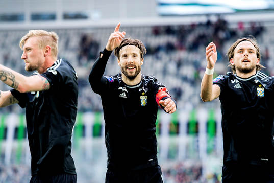 under fotbollsmatchen i Allsvenskan mellan Hammarby och IFK