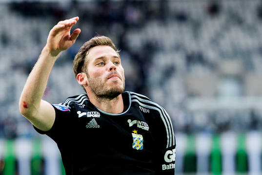 IFK Göteborgs Emil Salomonsson jublar