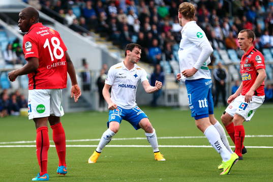 Norrköpings Nikola Tkalcic jublar
