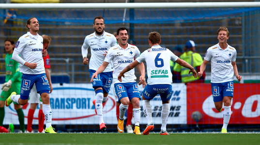 Norrköpings Nikola Tkalcic jublar