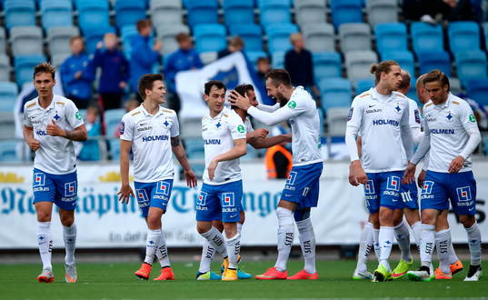 Norrköpings Emir Kujovic jublar
