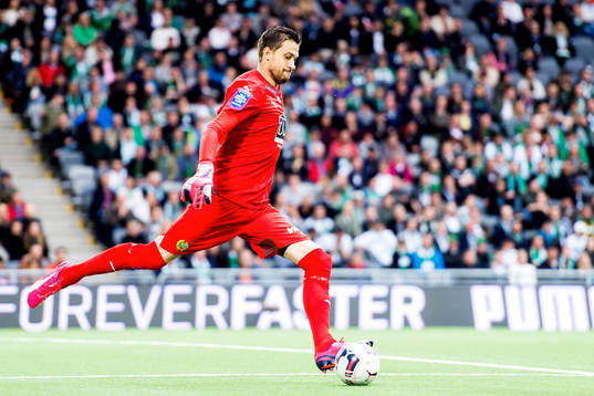 Hammarbys målvakt Tim Markström