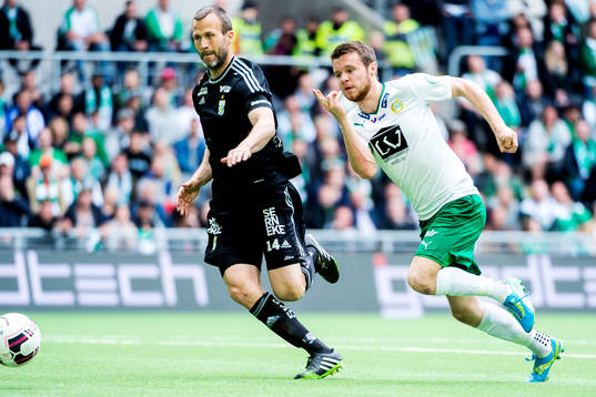 IFK Göteborgs Hjalmar Jonsson och Hammarbys Måns