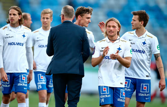 Norrköpings Nicklas Bärkroth i matchen mellan Norrköping