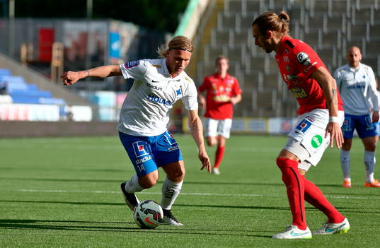 Norrköpings Nicklas Bärkroth och Falkenbergs Tobias